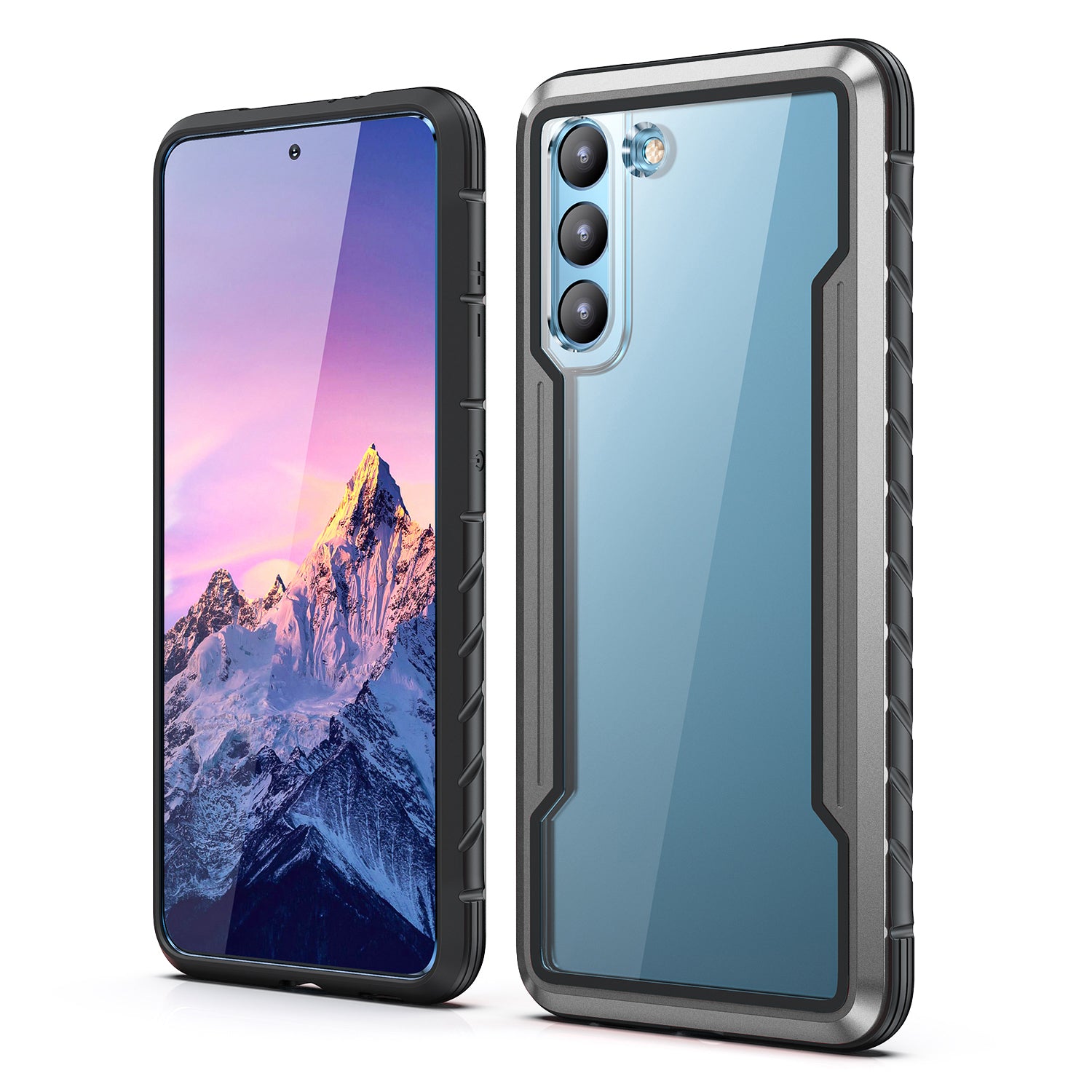 For Samsung Galaxy S23 PC TPU Aluminium Alloy Mobile Phone Back Cover Scratch-resistant Multi-layer Protection Phone Case For Samsung Galaxy S23 PC TPU Aluminium Alloy Mobile Phone Back Cover Scratch-resistant Multi-layer Protection Phone Case